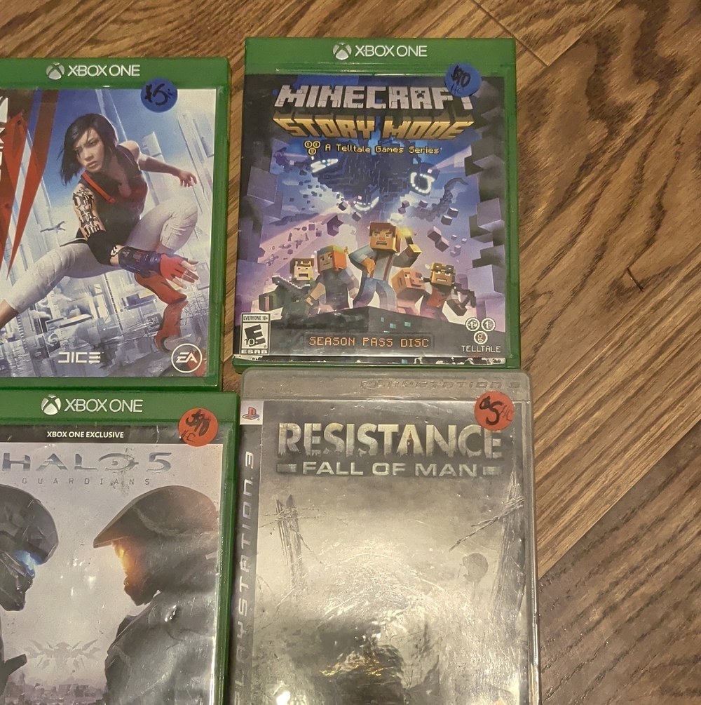 5 Diff Video Games